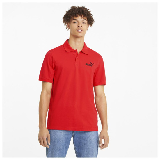 Puma Ανδρική κοντομάνικη μπλούζα Essentials Pique Polo